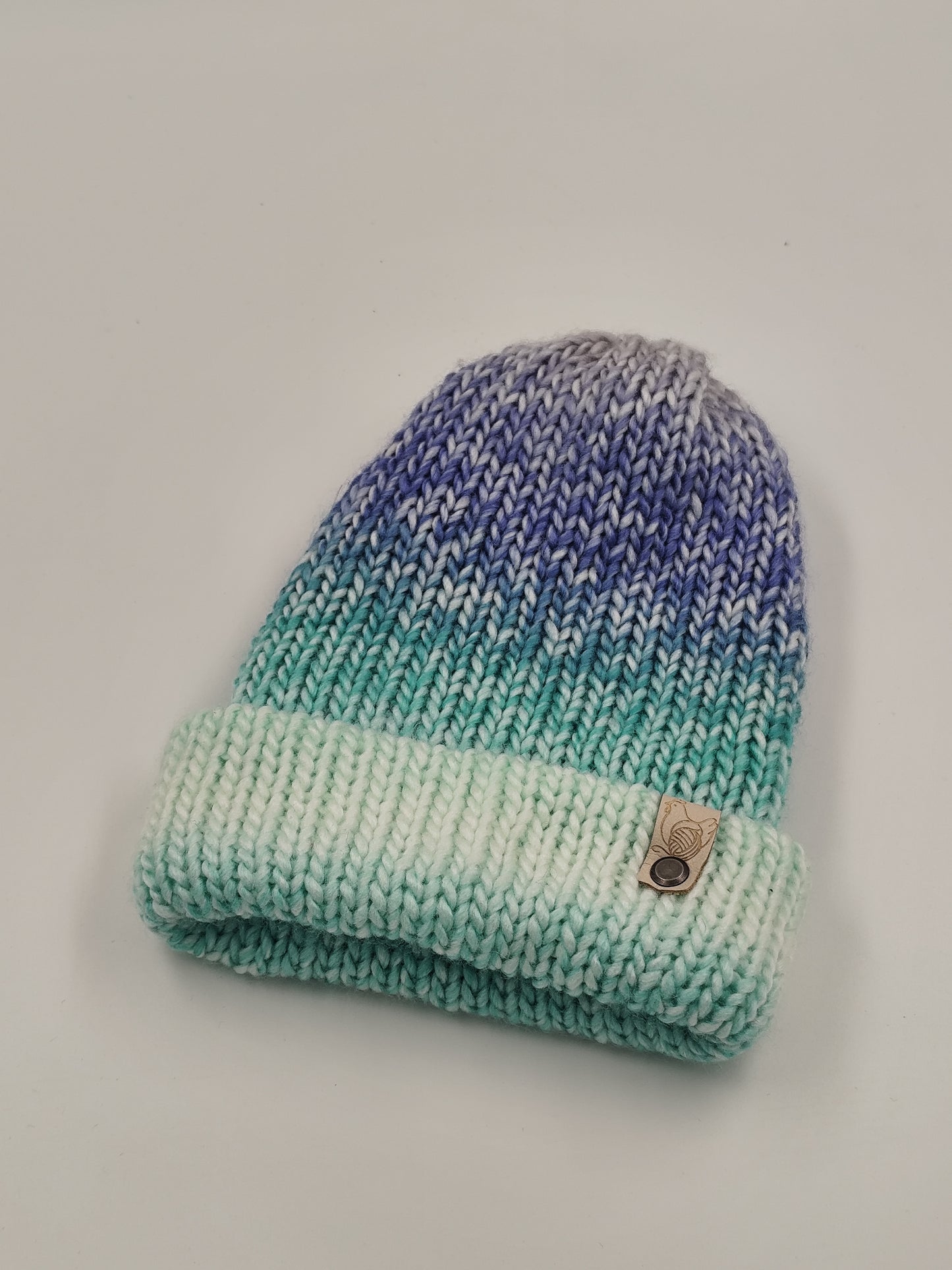 Bonnet crochet fait main Cocottine – Océan