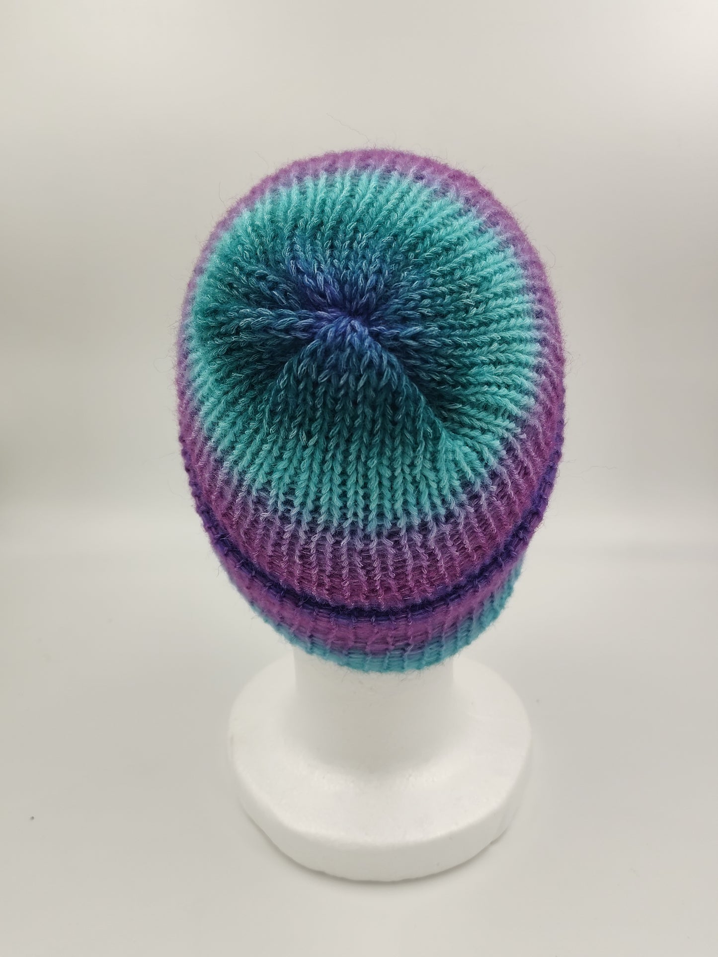 Bonnet crochet fait main Cocottine - Sirène boréale
