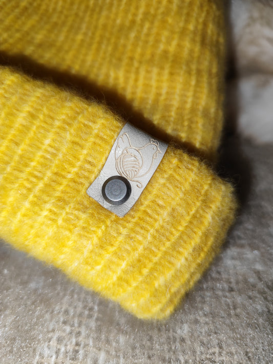 Bonnet crochet fait main Cocottine - Soleil