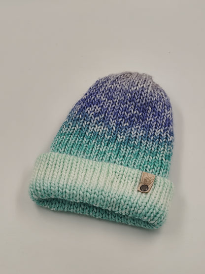 Bonnet crochet fait main Cocottine – Océan
