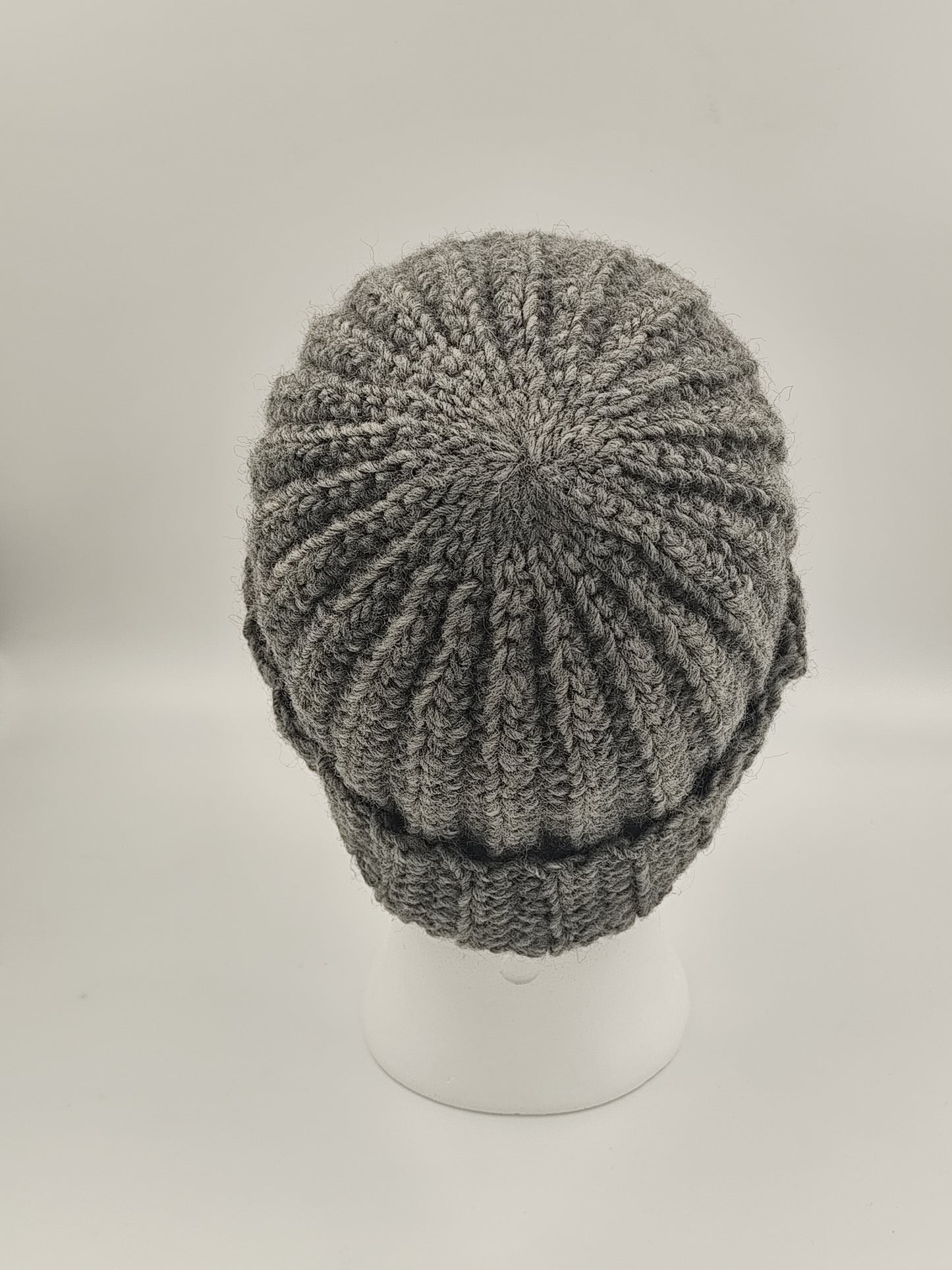 Bonnet crochet fait main Cocotte - Anthracite