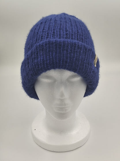 Bonnet crochet fait main Cocottine - Bleu