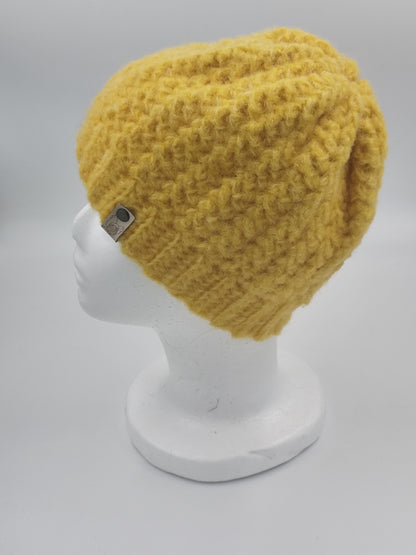 Bonnet crochet fait main Cochin - Soleil