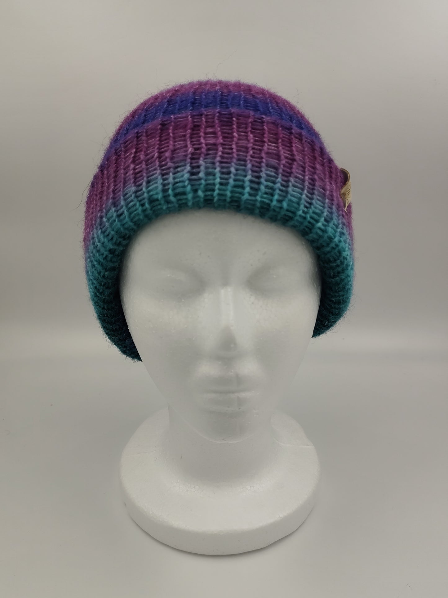 Bonnet crochet fait main Cocottine - Sirène boréale