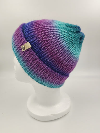 Bonnet crochet fait main Cocottine - Sirène boréale