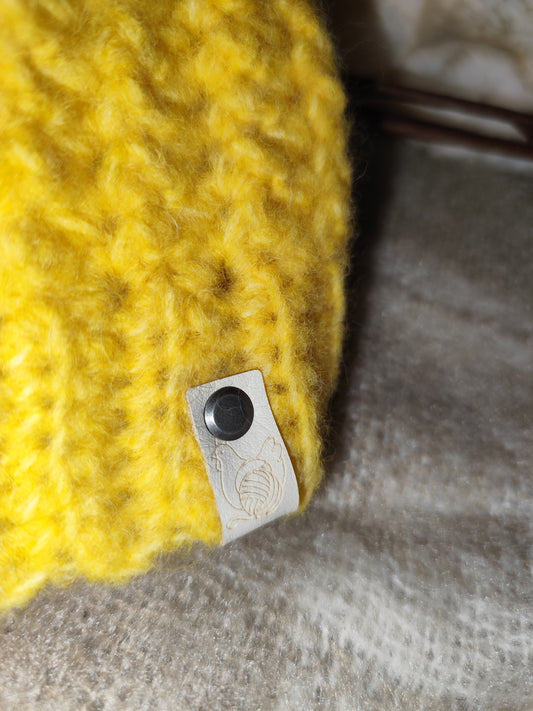 Bonnet crochet fait main Cochin - Soleil