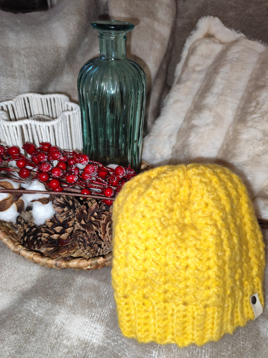 Bonnet crochet fait main Cochin - Soleil