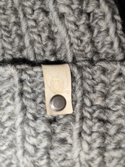 Bonnet crochet fait main Cocotte - Anthracite