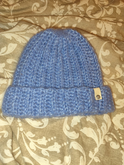 Bonnet fait main Cocotte - Ciel