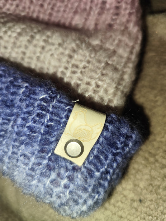 Bonnet crochet fait main Cocottine - Lavander