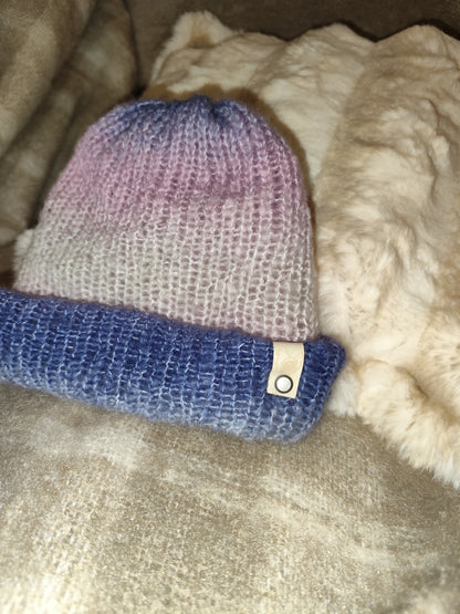 Bonnet crochet fait main Cocottine - Lavander