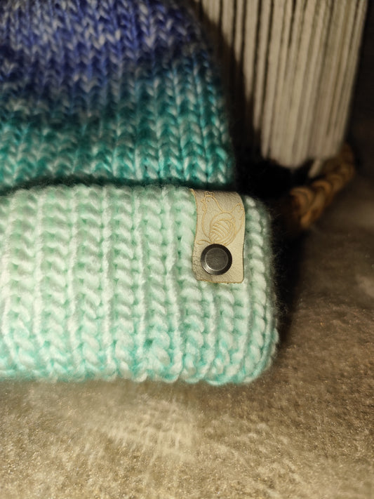 Bonnet crochet fait main Cocottine – Océan