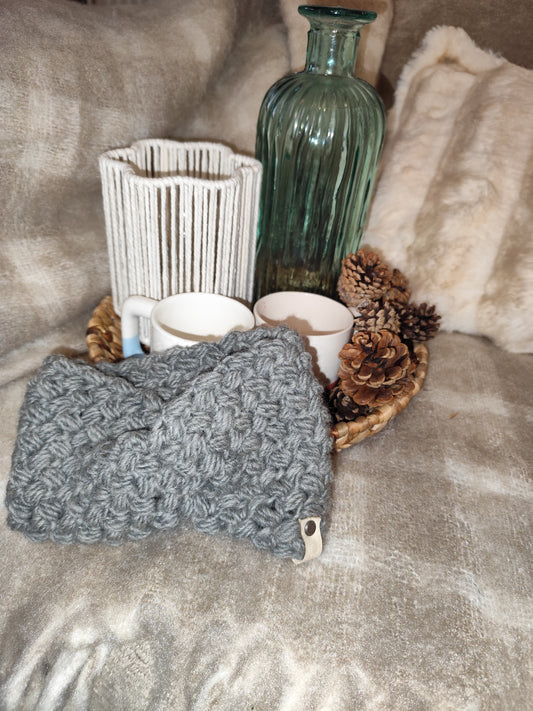 Bandeau crochet main Marans - Anthracite