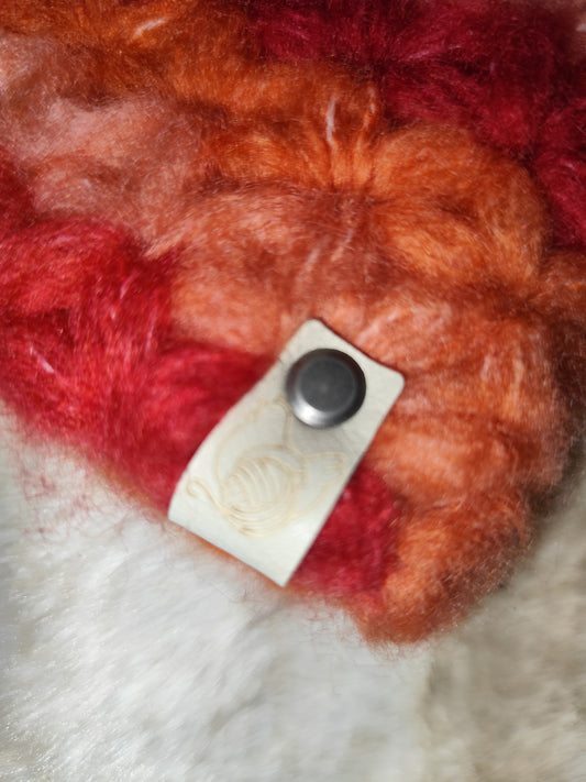 Bonnet crochet fait main Orpington - Aurore